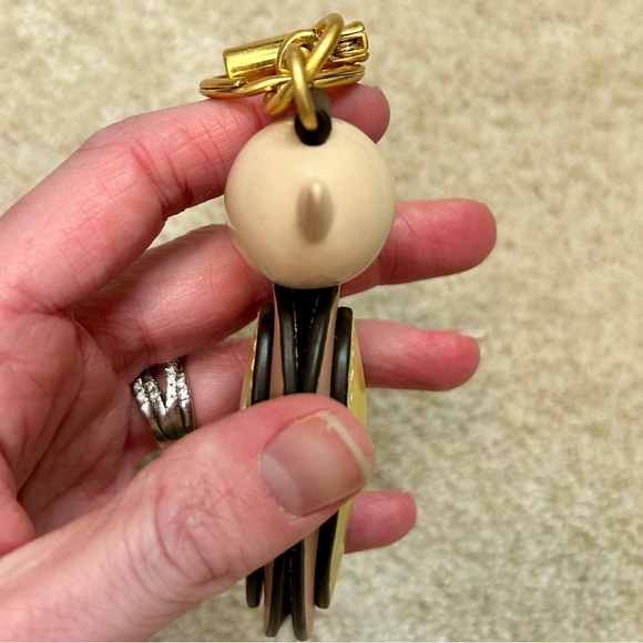 Tory Burch Crane Key Fob Charm - Picture 9 of 16